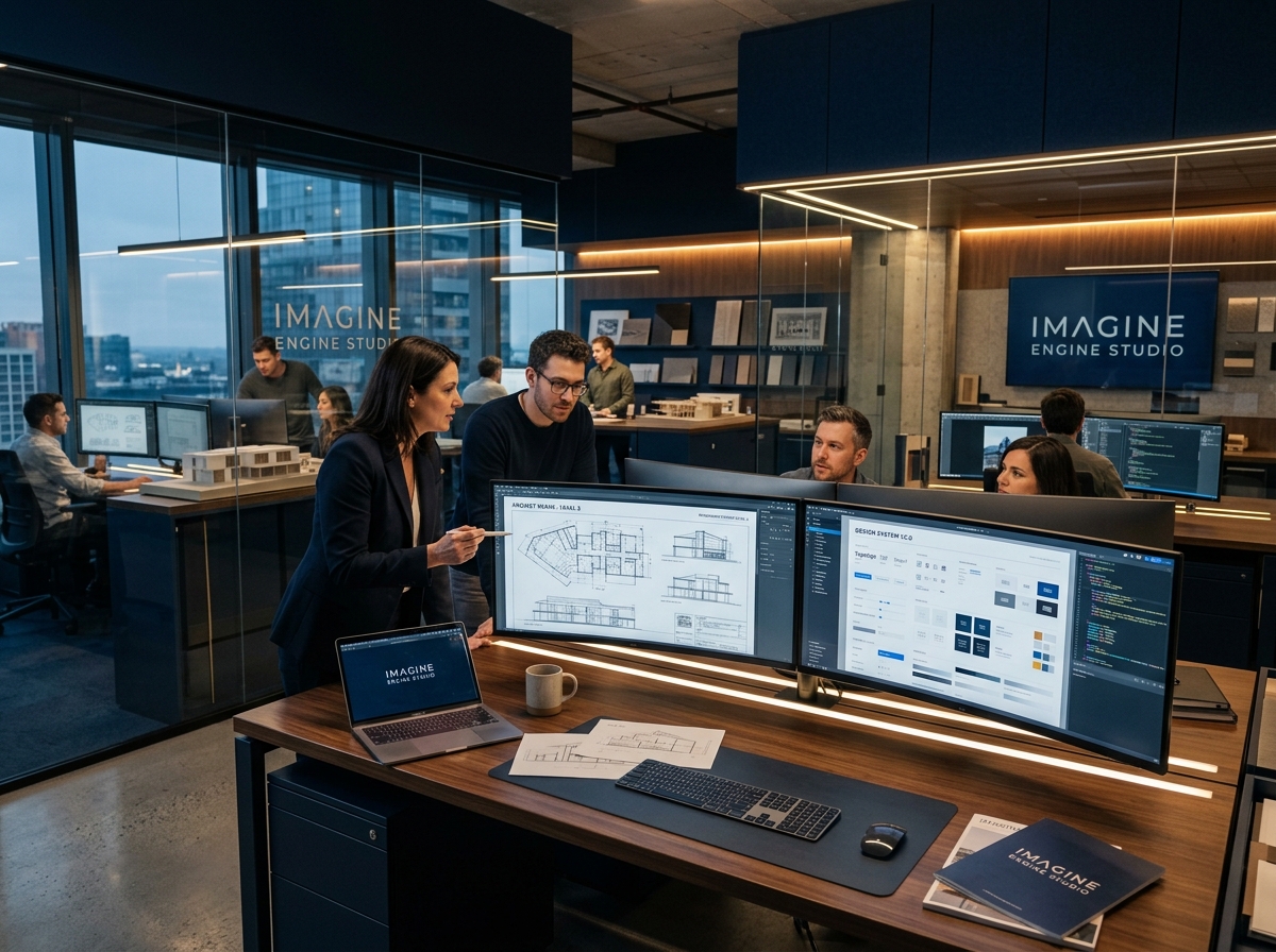 Imagine Engine Studio modern design and engineering workspace